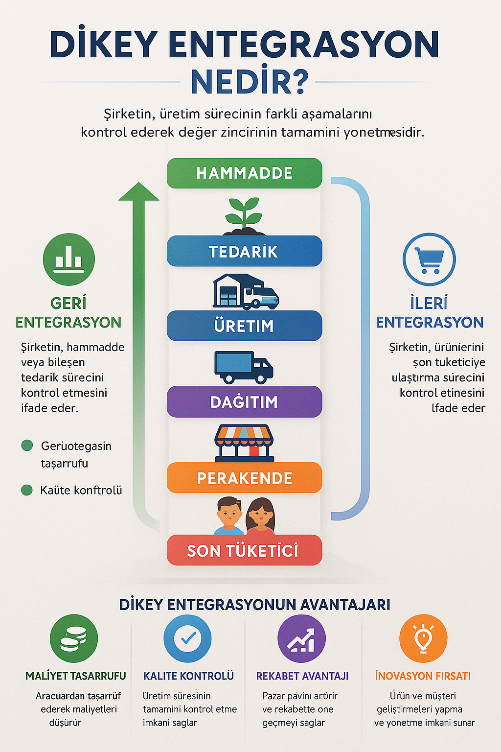 Dikey Entegrasyon ( Dikte Entegrasyon ) Nedir ?
