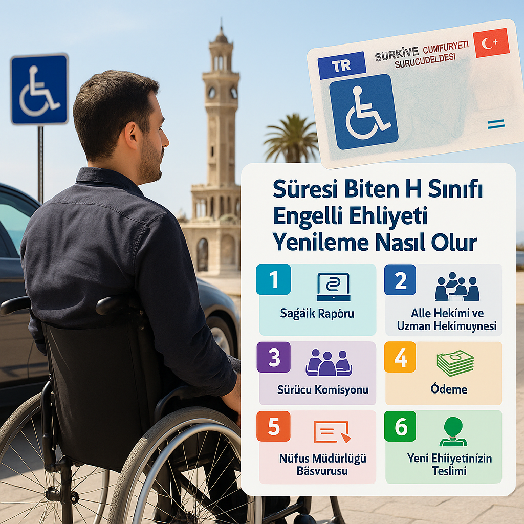 Süresi Biten H Sınıfı Engelli Ehliyeti Yenileme Nasıl Olur