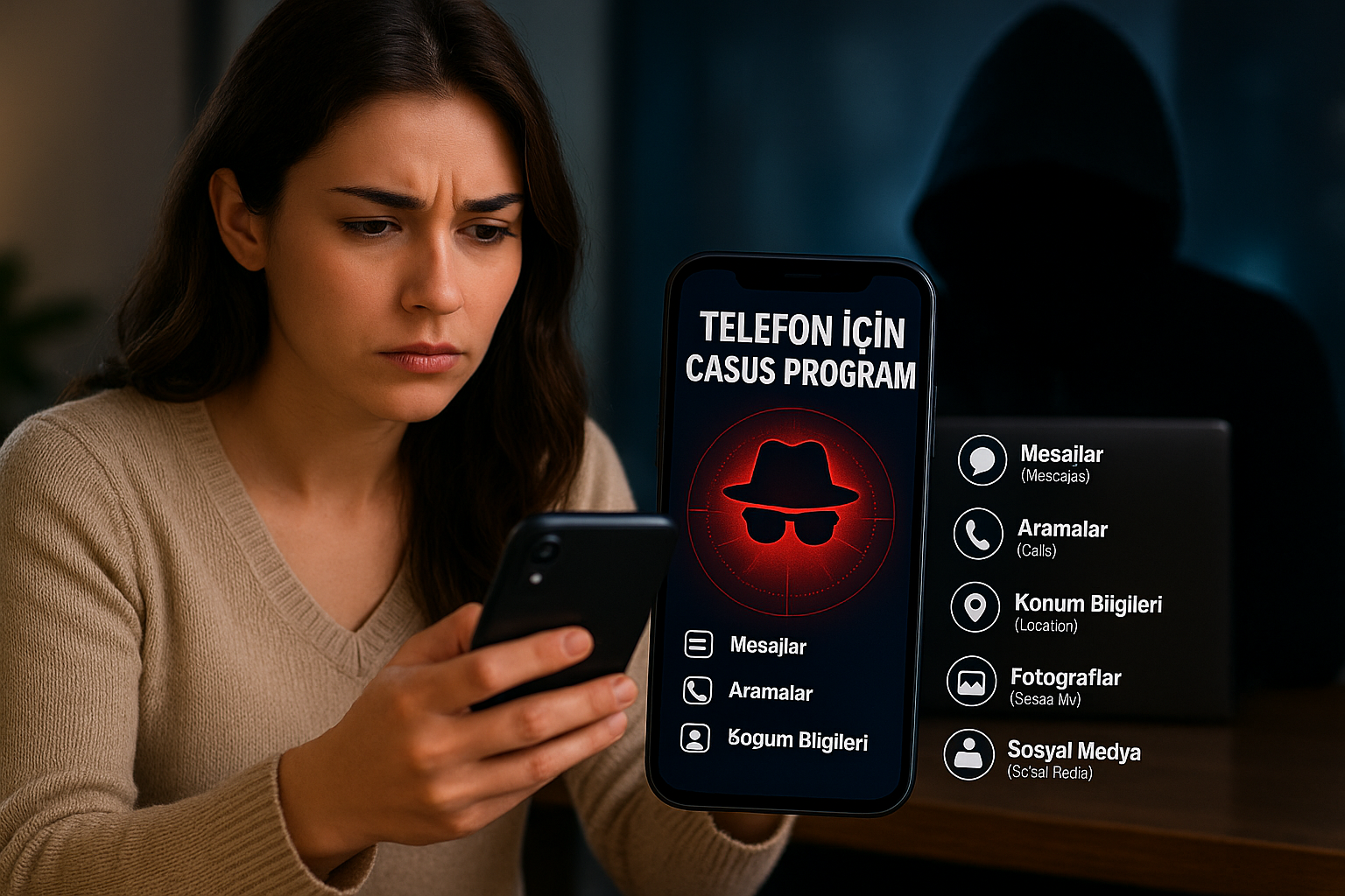 telefon için casus program